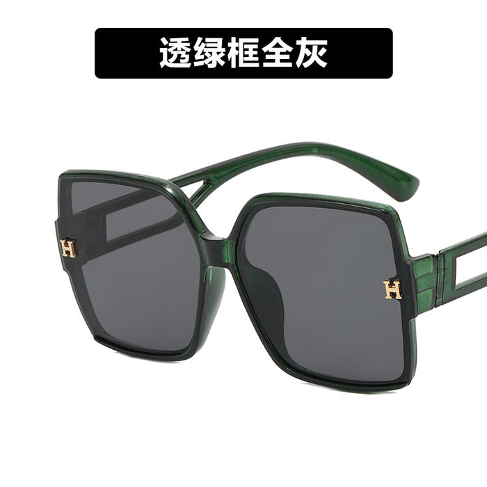 Wholesale big face slimming UV protection sunglasses JDC-SG-PLS071