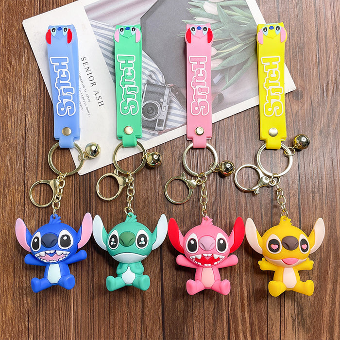 Wholesale Cartoon Silicone Keychain (M) JDC-KC-FeiRun073