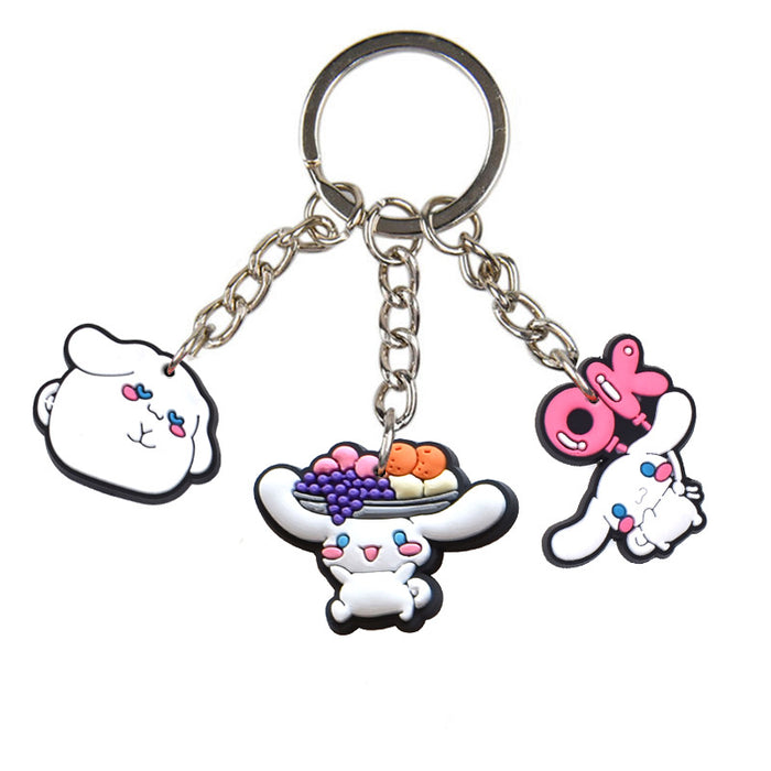 Wholesale Keychains PVC Cute Cartoon Anime(S) MOQ≥10 JDC-KC-BZYH006