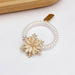 Jewelry WholesaleWholesale Cat Eye Phone Cord Hair Ring Snowflake Star Head Rope Bracelet JDC-BT-WeiY018 Bracelet 薇雅 %variant_option1% %variant_option2% %variant_option3%  Factory Price JoyasDeChina Joyas De China