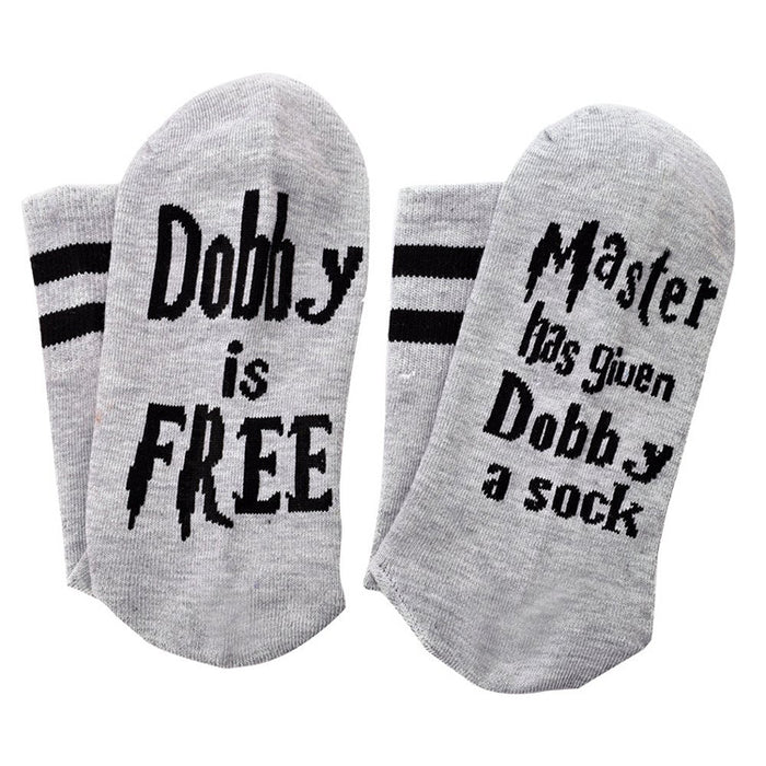 Wholesale cotton socks soles English alphabet socks couple seasons JDC-SK-QAng007