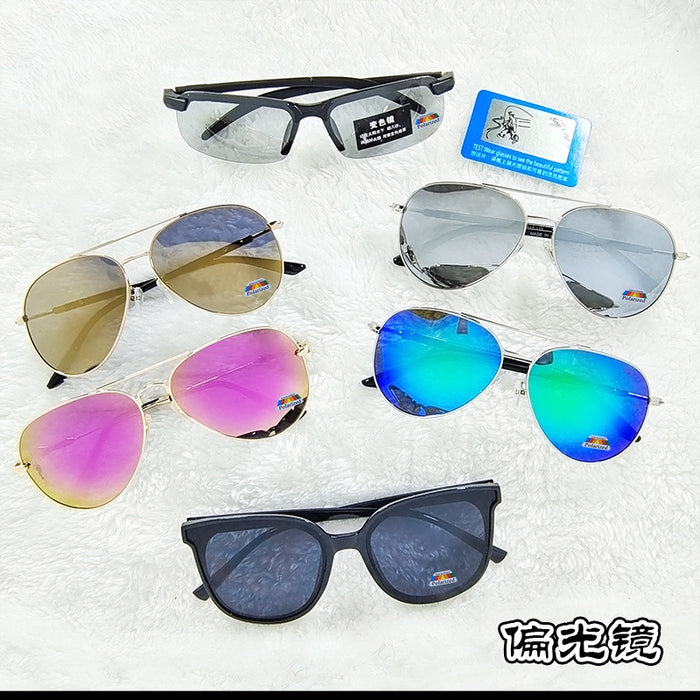 Wholesale 50pcs Random Resin Lens Sunglasses JDC-SG-LiangZ001