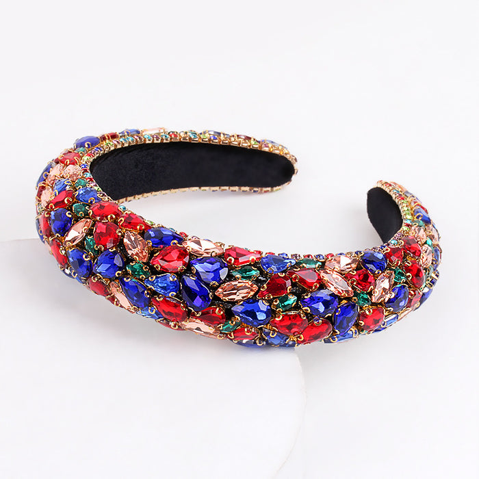 Wholesale Rhinestone Headband Hair Accessories Headgear JDC-HD-ZXI005