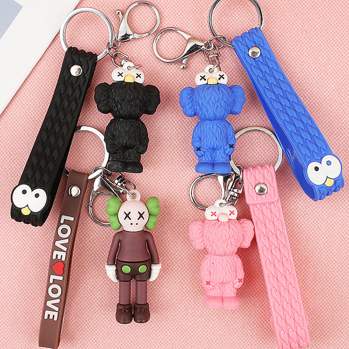 Wholesale Keychains PVC Hardware Cute Cartoon (M) JDC-KC-KuW008