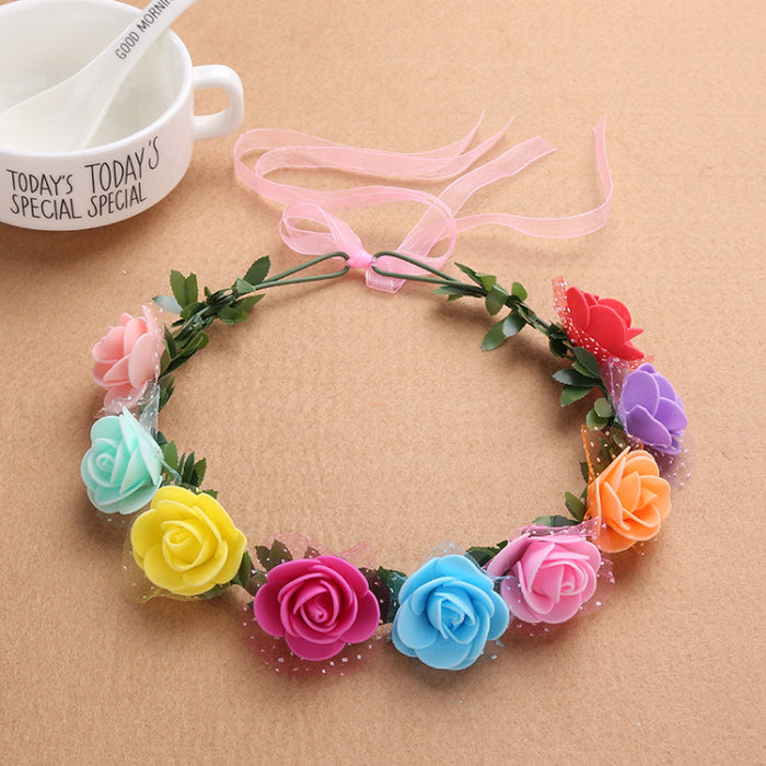 Wholesale Headband Bohemian Plastic JDC-HD-Kuhua007