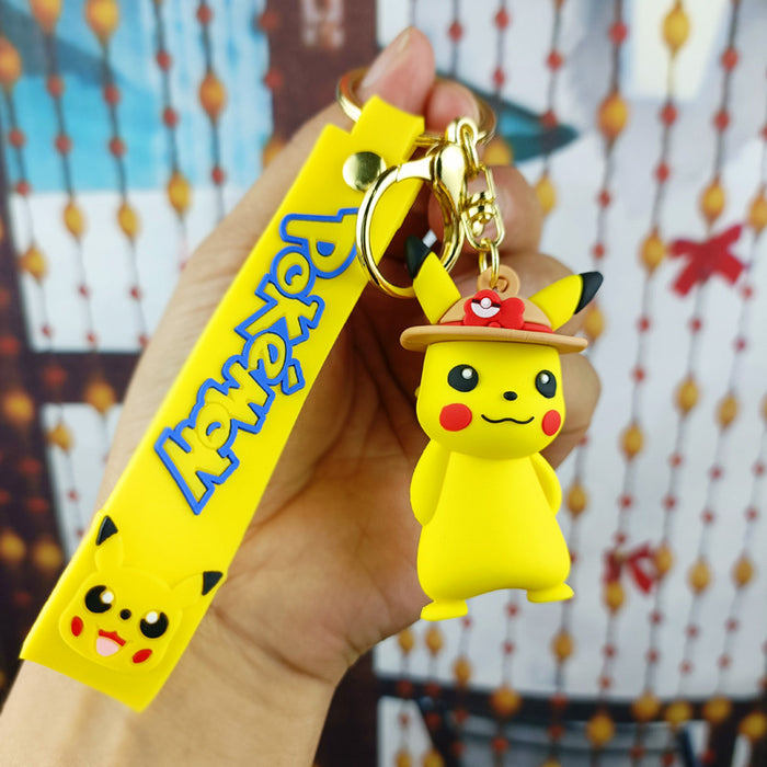 Wholesale Keychains Silicone Cute Cartoon Anime MOQ≥2 (M) JDC-KC-YYi008