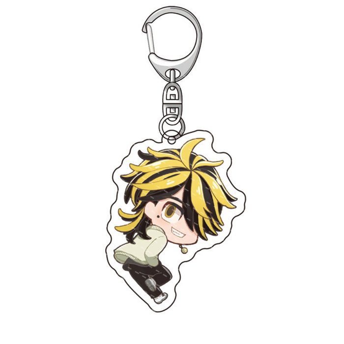 Wholesale Cartoon Tokyo Acrylic Anime Keychain (M) JDC-KC-XCai005