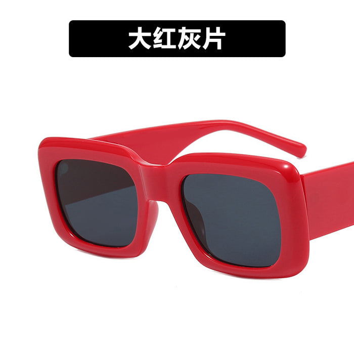 Wholesale big square sunglasses trend wide leg JDC-SG-PLS073