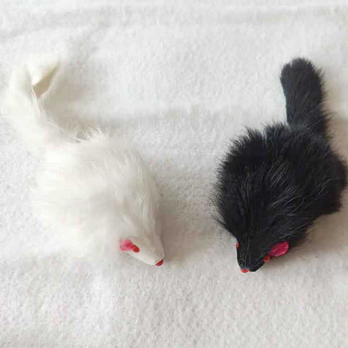 Wholesale Random Pet Toys 3.5 Inch Simulation Mouse Cat Toys JDC-PT-ChenL002