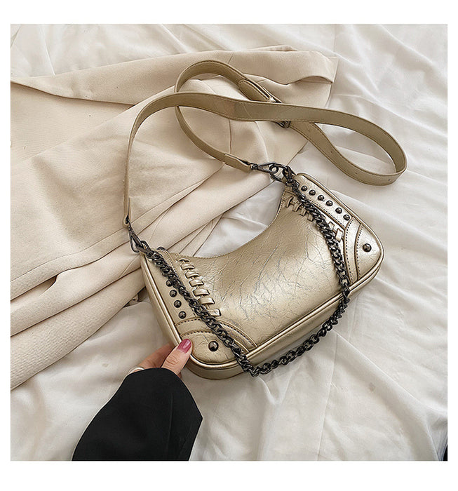 Wholesale Handbags PU Rock Style Chain Crossbody JDC-HB-XiangY001