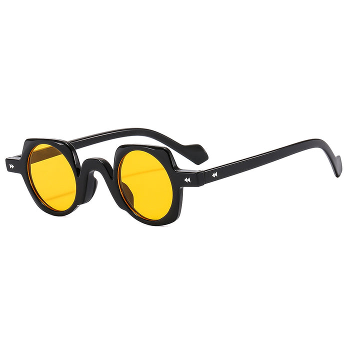 Wholesale Sunglasses PC Retro Round Outdoor Sunscreen MOQ≥2 JDC-SG-MinL002