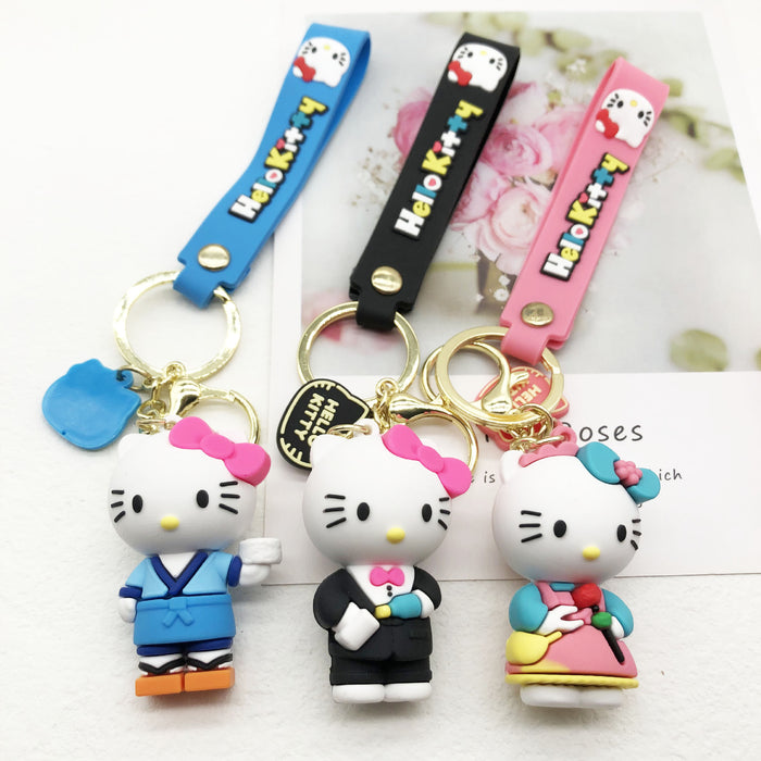 Wholesale Keychains PVC Hardware Anime Cartoon MOQ≥2 (M) JDC-KC-XSZ001