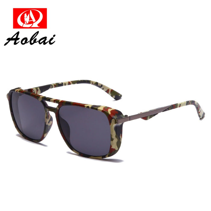 Wholesale Sunglasses PC Metal Retro Square Frame JDC-SG-AoB009