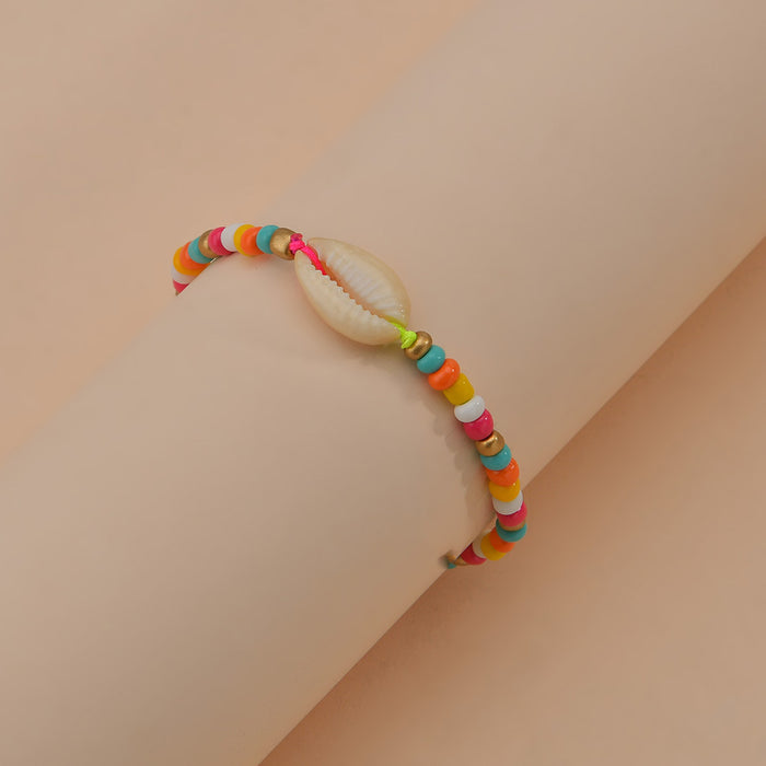 Jewelry WholesaleWholesale shell color rice bead resin bracelet JDC-BT-XYing005 Bracelet 欣滢 %variant_option1% %variant_option2% %variant_option3%  Factory Price JoyasDeChina Joyas De China