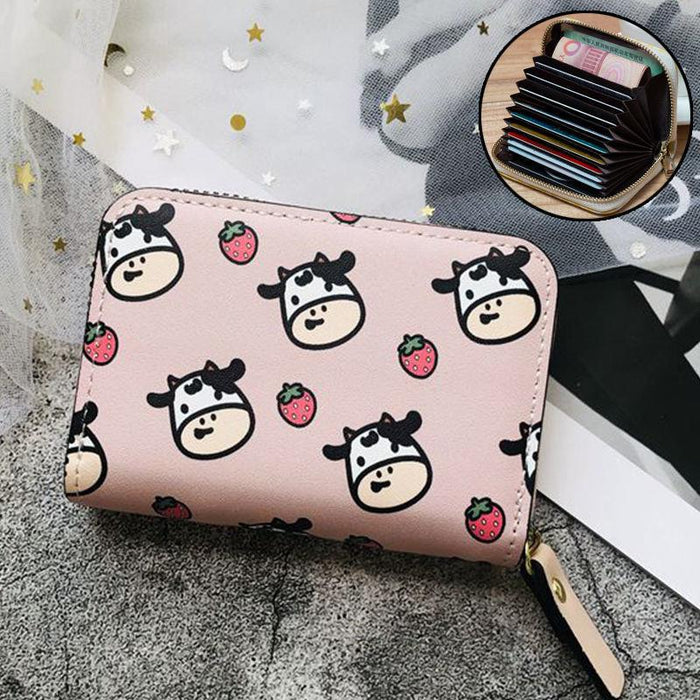 Wholesale Wallet PU leather cute ins style JDC-WT-Yinlun001