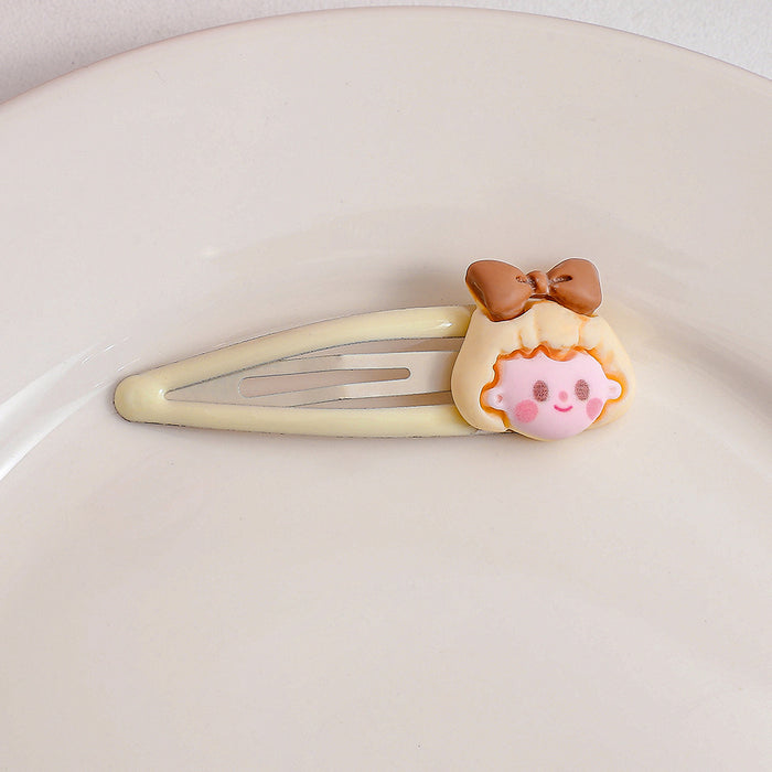 Wholesale hairpin plastic cartoon bear rabbit JDC-HC-GuangShun004