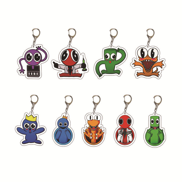 Wholesale Keychain Acrylic Cute Anime Pendant MOQ≥2 JDC-KC-XiMi018