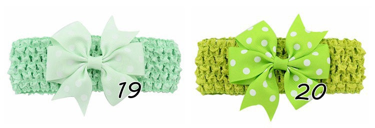 Wholesale Children's Thread Bands Bows Hair Bands MOQ≥2 JDC-HS-WenG001