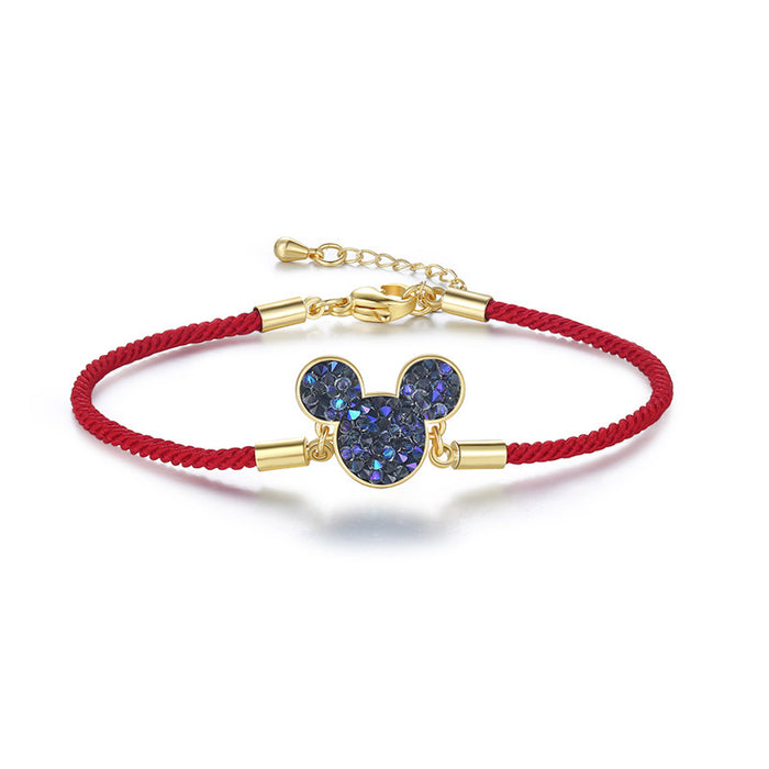 Wholesale Zodiac Red String Bracelet (M) JDC-BT-DiL003