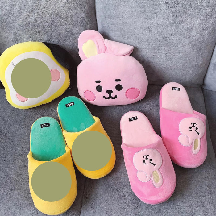 Wholesale Cartoon Home Indoor Cotton Slippers  JDC-SP-FangK002