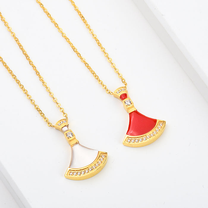 Jewelry WholesaleWholesale love letter titanium steel necklace JDC-NE-ShengF001 Necklaces 胜丰 %variant_option1% %variant_option2% %variant_option3%  Factory Price JoyasDeChina Joyas De China