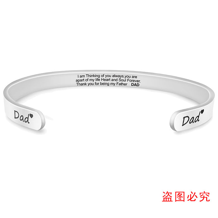 Jewelry WholesaleWholesale opening stainless steel father's Day gift Bracelet JDC-BT-ganggu006 Bracelet 钢古 %variant_option1% %variant_option2% %variant_option3%  Factory Price JoyasDeChina Joyas De China