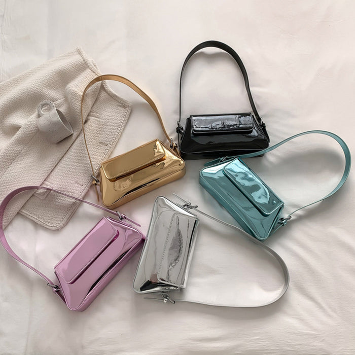 Wholesale PU Glossy Baguette Bag JDC-SD-WuWu001