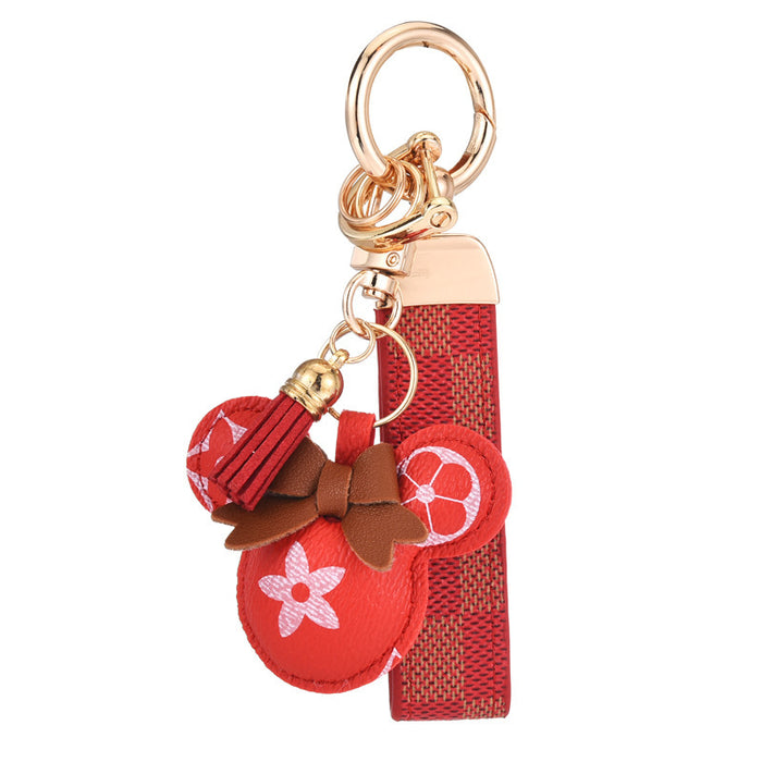 Wholesale Keychains Alloy PU Leather Cute MOQ≥2 (F) JDC-KC-GeNi001