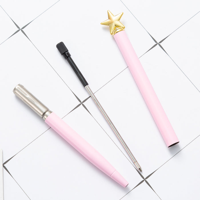 Wholesale Pentagram Metal Ballpoint Pen MOQ≥2 JDC-BP-Huah068