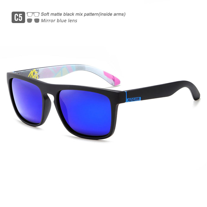 Wholesale Outdoor Polarized Sunglasses Classic Square Versatile JDC-SG-HuiH002