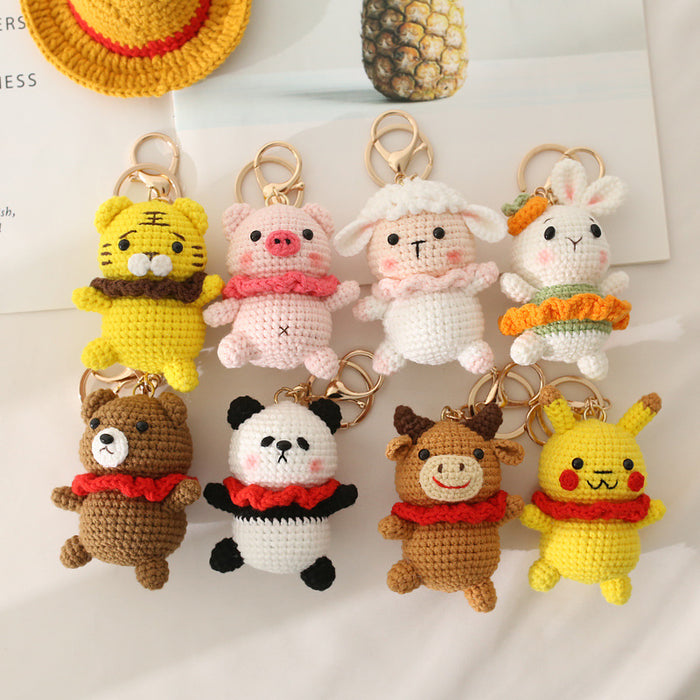 Jewelry WholesaleWholesale release bag fragrant language high-quality hand-woven doll pendant MOQ≥3 JDC-KC-BDXY001 Keychains 布袋香语 %variant_option1% %variant_option2% %variant_option3%  Factory Price JoyasDeChina Joyas De China