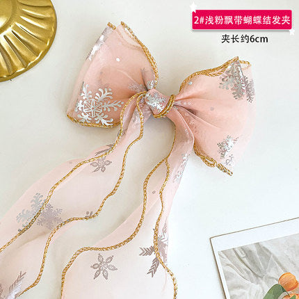 Jewelry WholesaleWholesale Children's Hairband Tied Hair Bow Braided Hair Clip JDC-HC-CT002 Hair Clips 春天 %variant_option1% %variant_option2% %variant_option3%  Factory Price JoyasDeChina Joyas De China