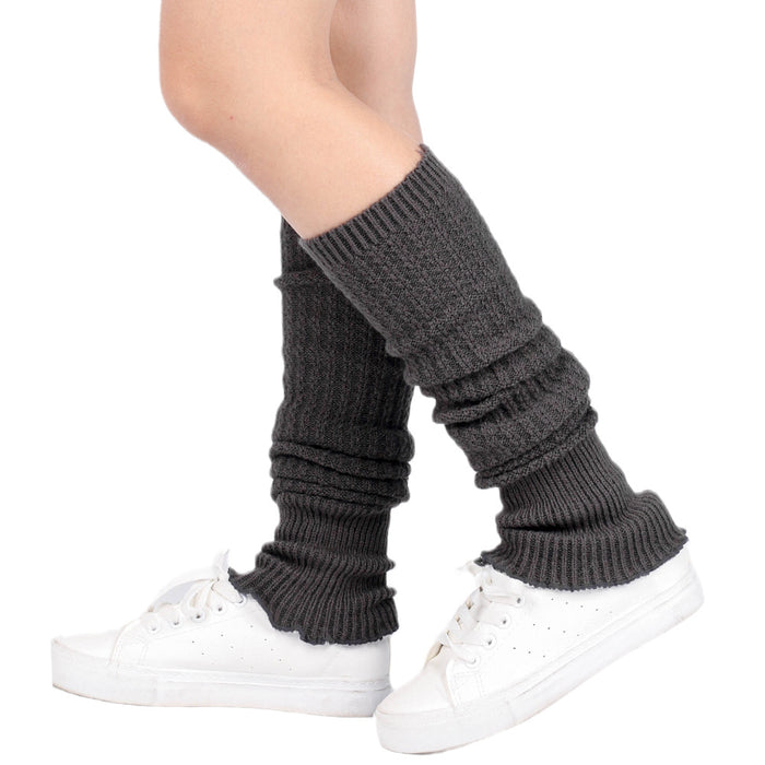 Wholesale Sock Acrylic Cotton Wool Socks Leg Covers Pile Socks Solid Color MOQ≥2 JDC-SK-XQ025