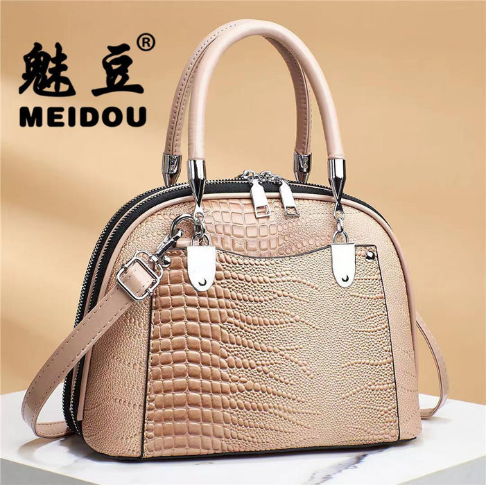 Wholesale Shoulder Bag PU Crocodile Pattern Retro Handbag Diagonal Cross JDC-SD-haim011