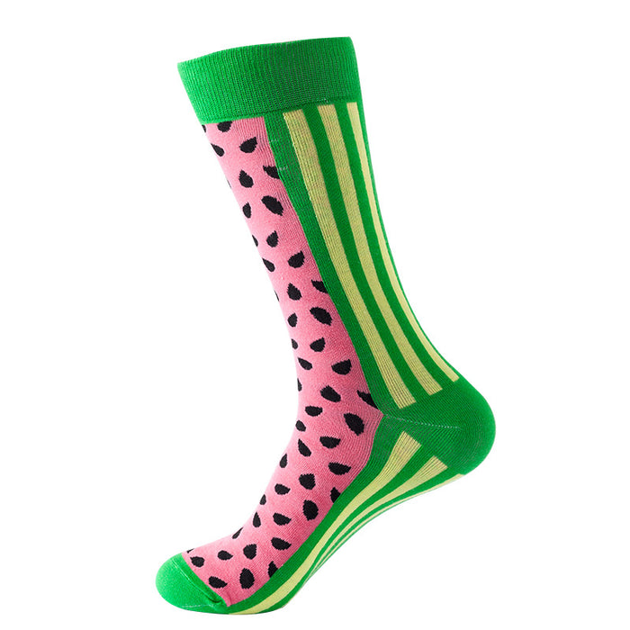 Wholesale Cotton Food Mid Tube Women Socks JDC-SK-XinXi007