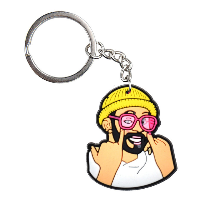 Wholesale Keychains PVC Cute Cartoon Anime(M) MOQ≥10 JDC-KC-BZYH003