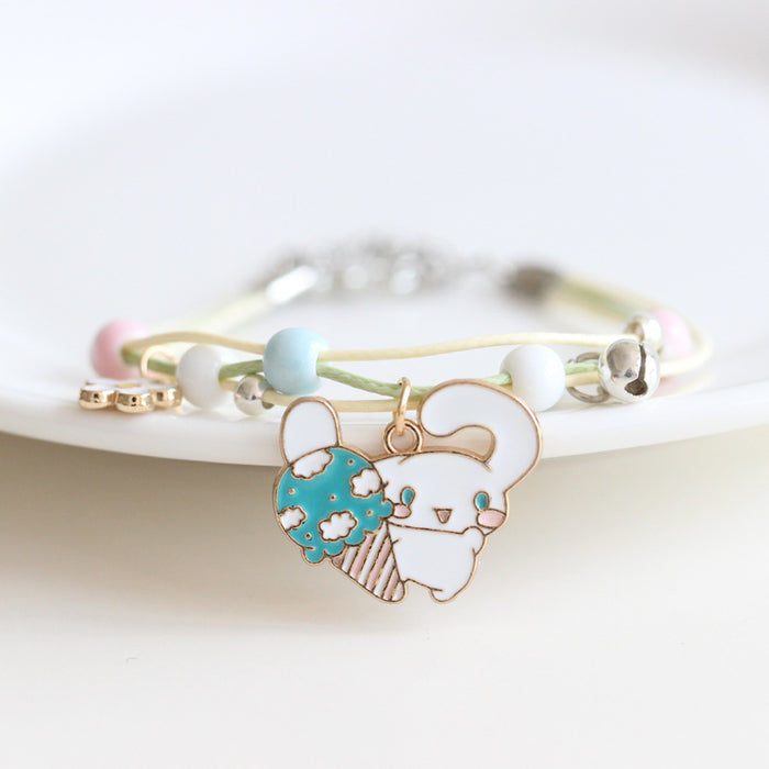 Wholesale Bracelet Alloy Ceramic Cartoon Cute Hand Strap MOQ≥2 (S) JDC-BT-YiXiang003