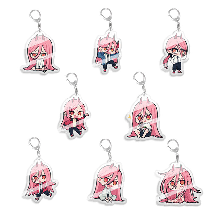 Jewelry WholesaleWholesale Keychain Peripheral Double Sided Acrylic Transparent Cartoon Pendant (M) MOQ≥2 JDC-KC-XCai007 Keychains 星彩 %variant_option1% %variant_option2% %variant_option3%  Factory Price JoyasDeChina Joyas De China