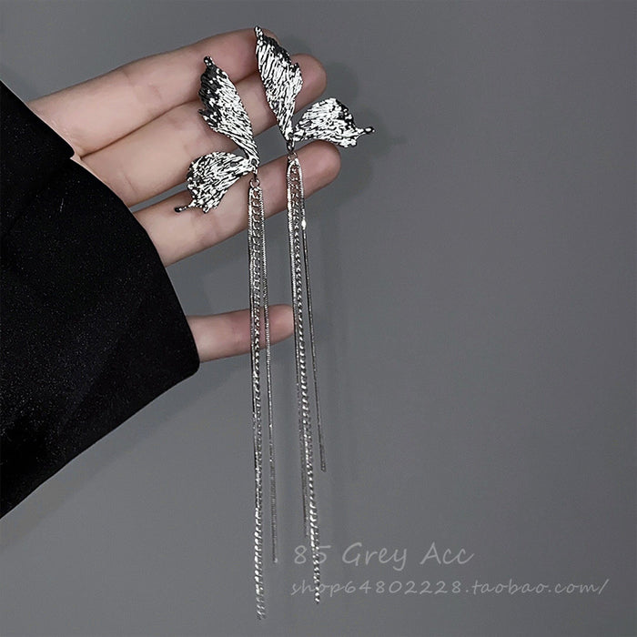 Wholesale Unique Long Butterfly Earrings JDC-ES-Xinx003