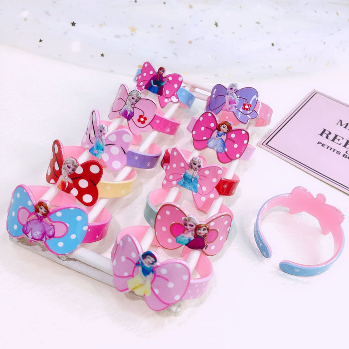 Wholesale Bracelet Kids Cartoon Acrylic Ornament Cute 10pcs/piece JDC-BT-RuoTong001