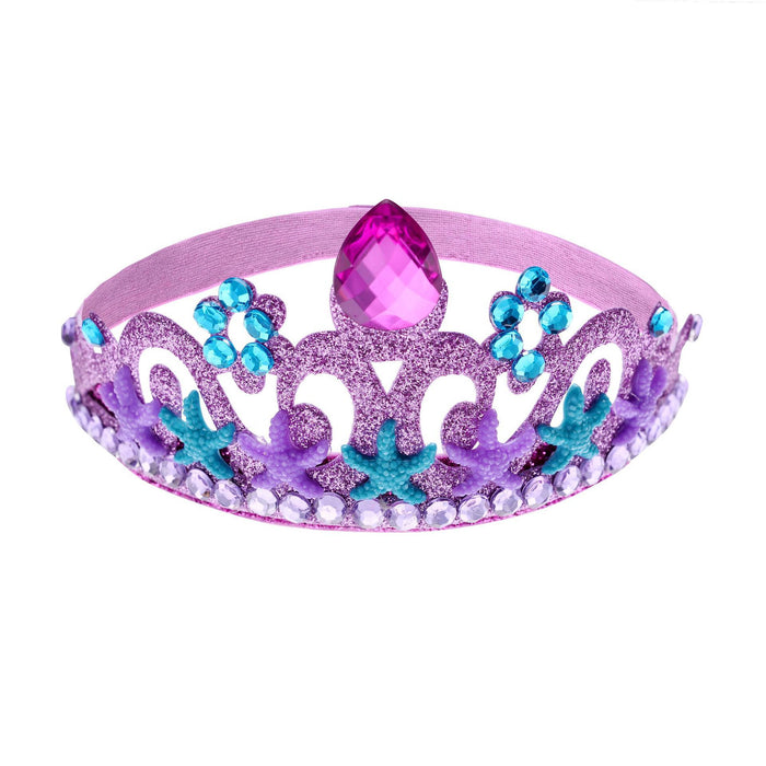 Wholesale Mermaid Crown Rhinestone Kids Crown Festive Headband JDC-HD-LanJ001