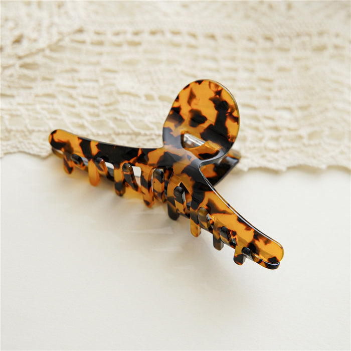 Jewelry WholesaleWholesale Acetate Sheet Leopard Print Hair Clip JDC-HC-ST001 Hair Clips 三态 %variant_option1% %variant_option2% %variant_option3%  Factory Price JoyasDeChina Joyas De China