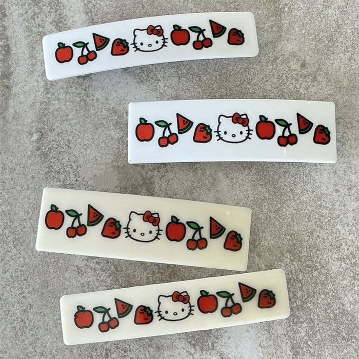 Wholesale Hair Clips acetate sheet cute cartoon spring clip JDC-HC-RuiQ007