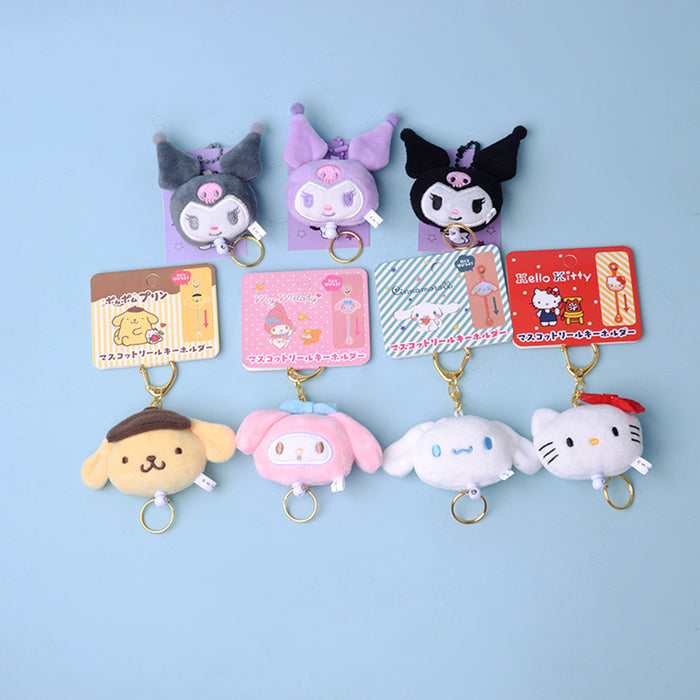 Wholesale keychain PP cotton cute cartoon plush doll pendant MOQ≥3 (S) JDC-KC-Tianx003