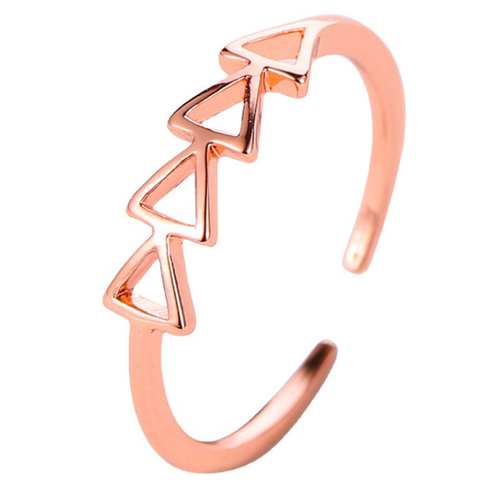 Wholesale Geometric Cutout Open Rings JDC-RS-D081