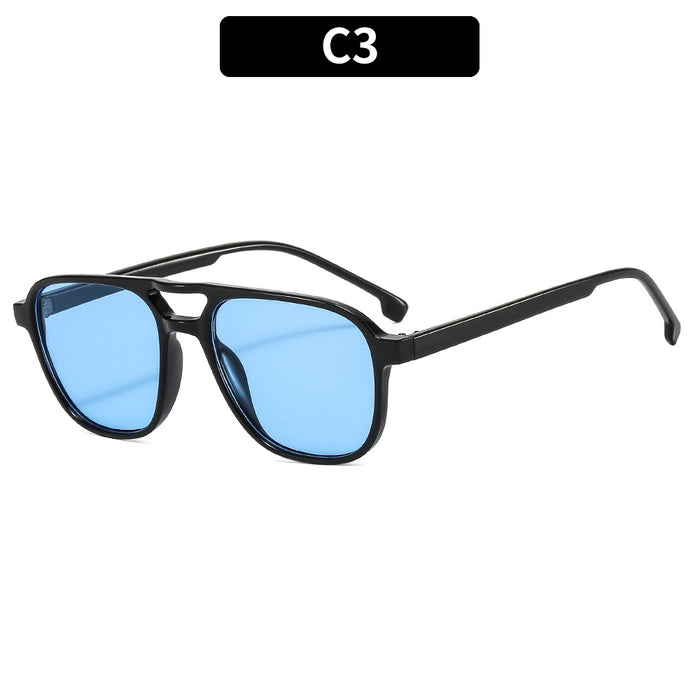 Wholesale Double Bridge Large Frame Premium Sunglasses JDC-SG-XIa022