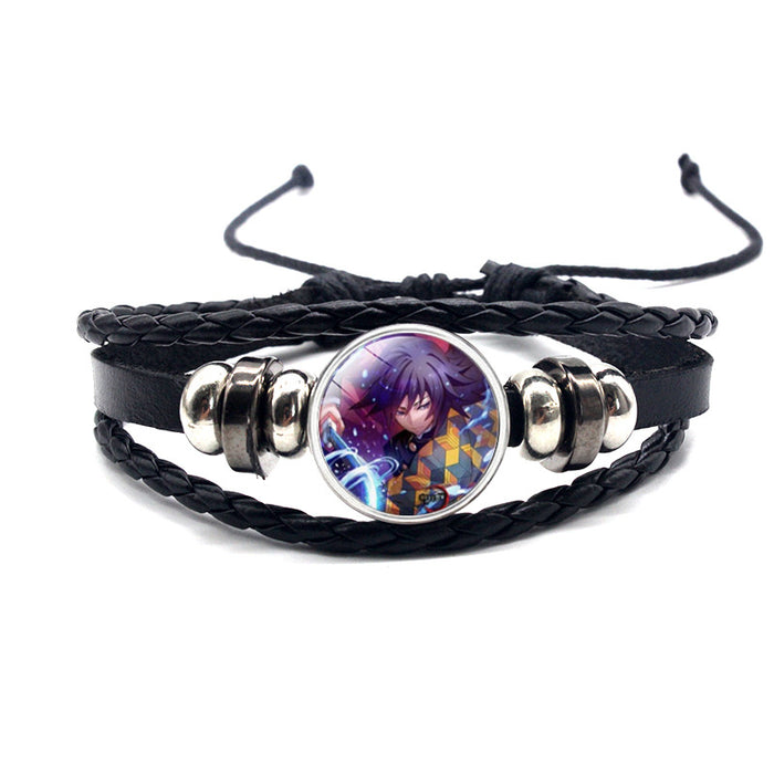 Pulsera de pulsera ajustable de caricatura al por mayor MOQ≥2 (M) JDC-BT-Yany016