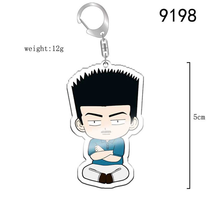 Wholesale Anime Acrylic Slam Dunk Keychain (M) MOQ≥2 JDC-KC-XCai012