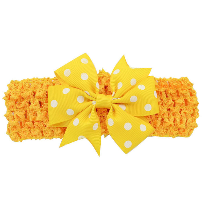 Wholesale Children's Thread Bands Bows Hair Bands MOQ≥2 JDC-HS-WenG001