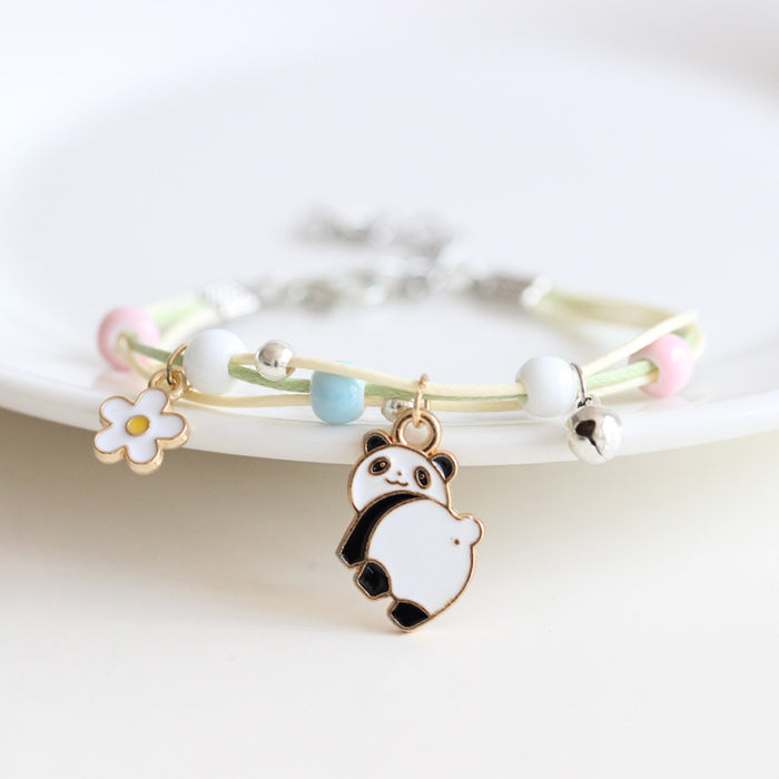 Wholesale Bracelet Alloy Ceramic Cartoon Cute Hand Strap MOQ≥2 (S) JDC-BT-YiXiang003